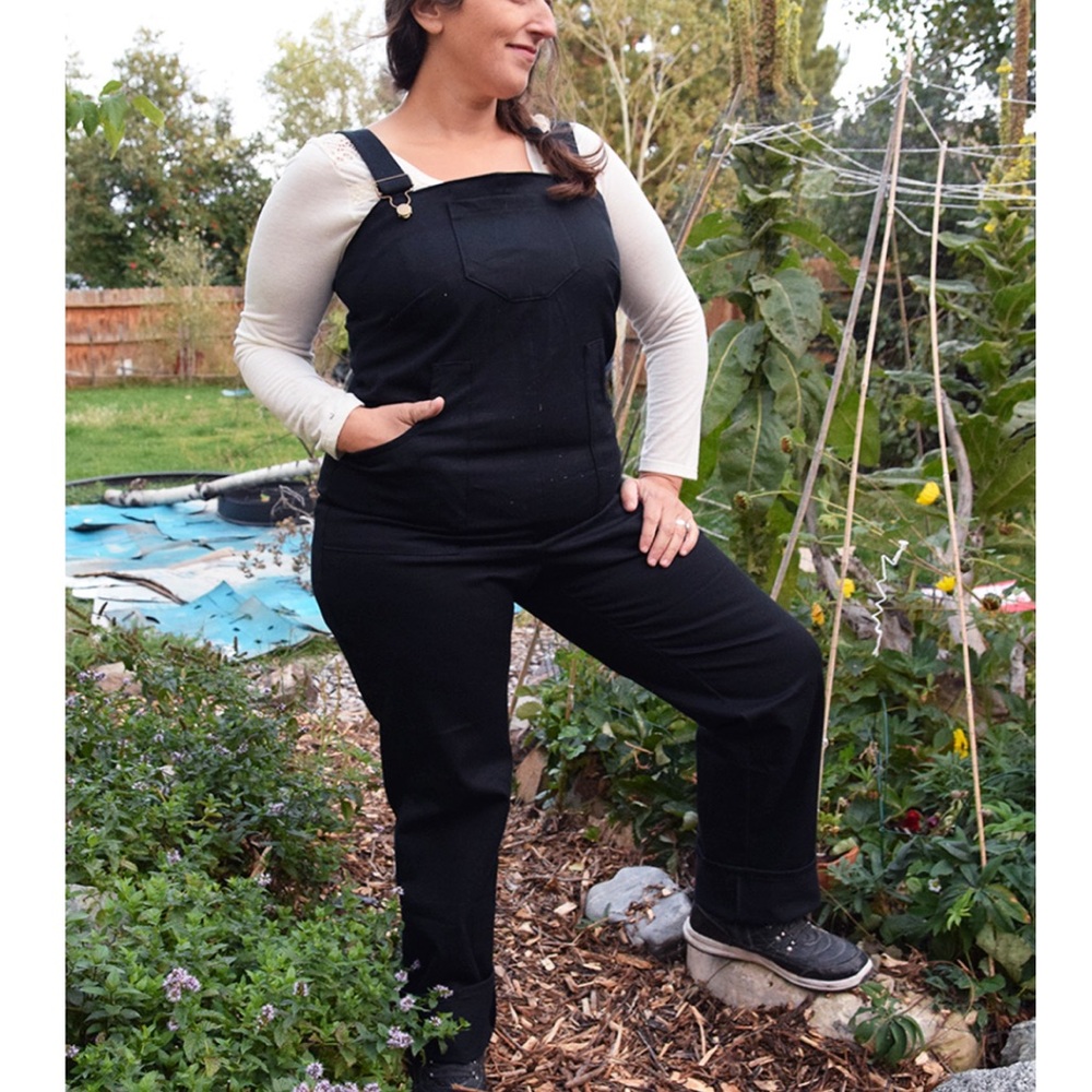 RevivALL clothing black work overalls